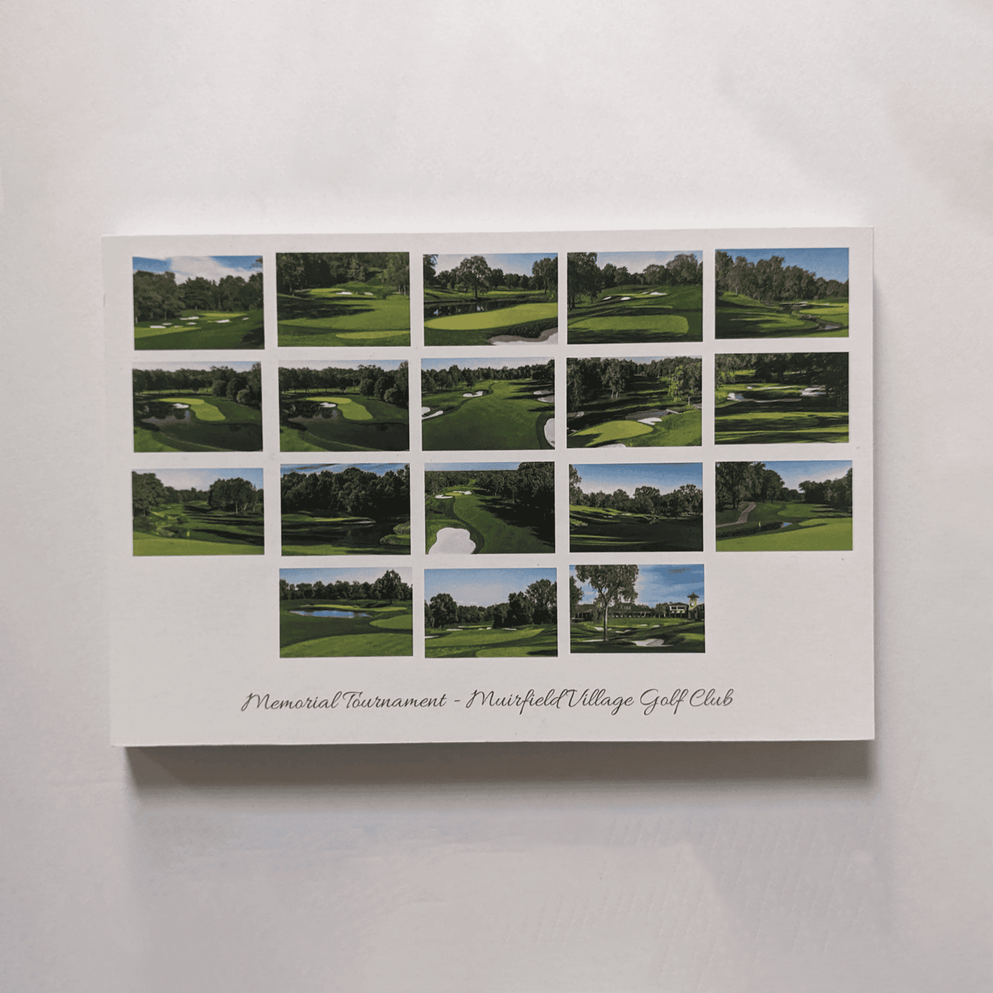 Muirfield Village Golf Club: 18 Golf Hole Postcards!