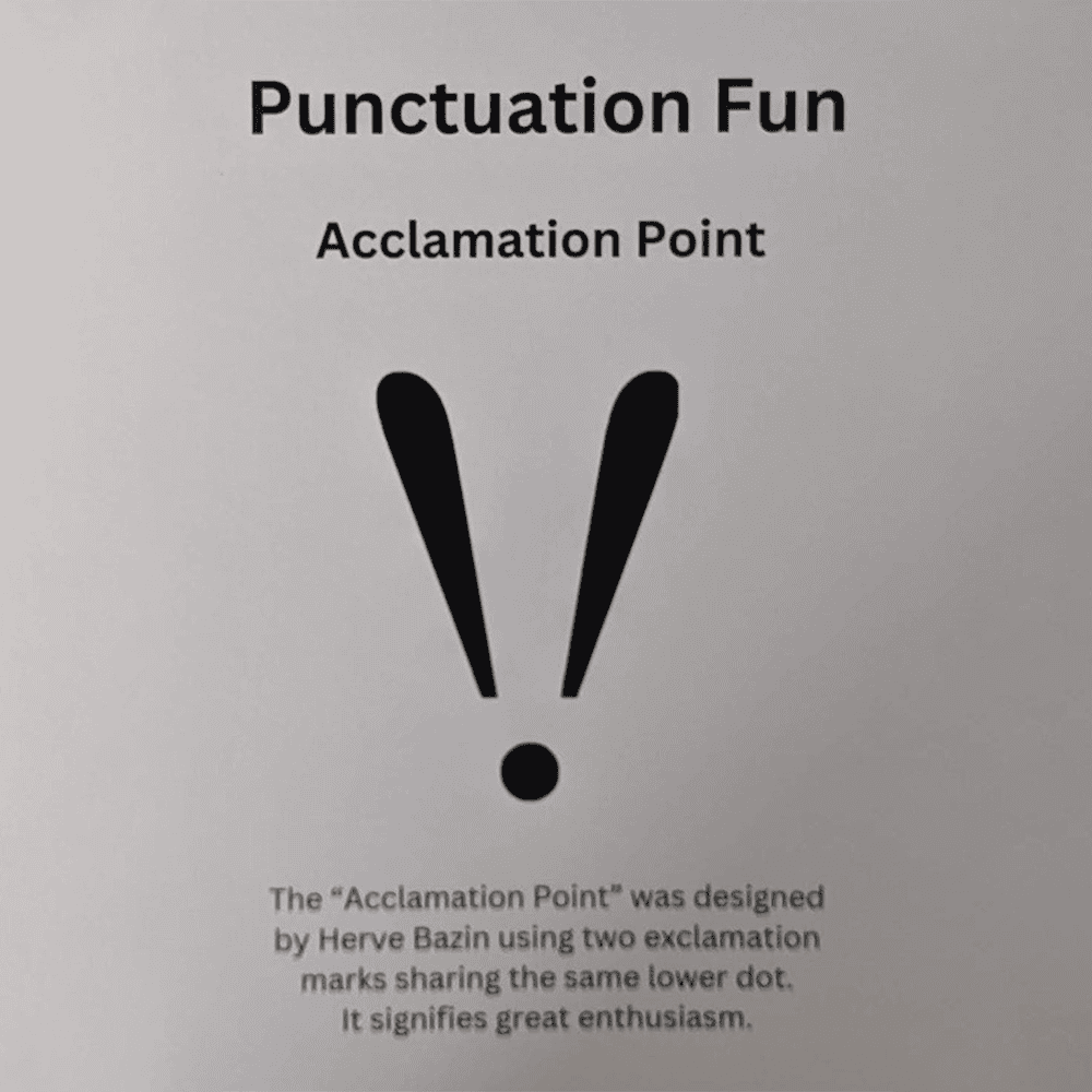 Punctuation Fun!