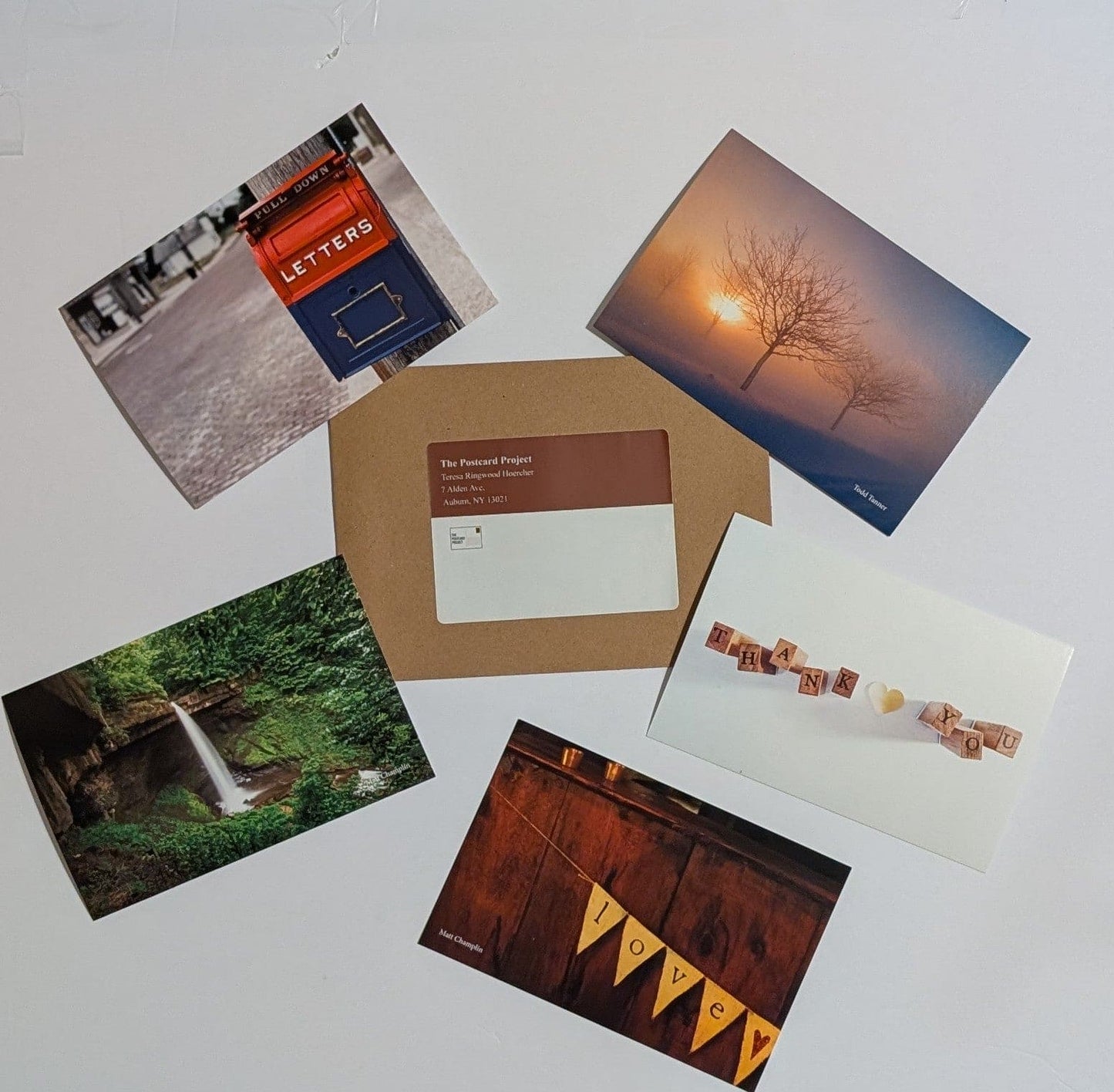 6 MONTH POSTCARD SUBSCRIPTION - STAMPS INCLUDED!