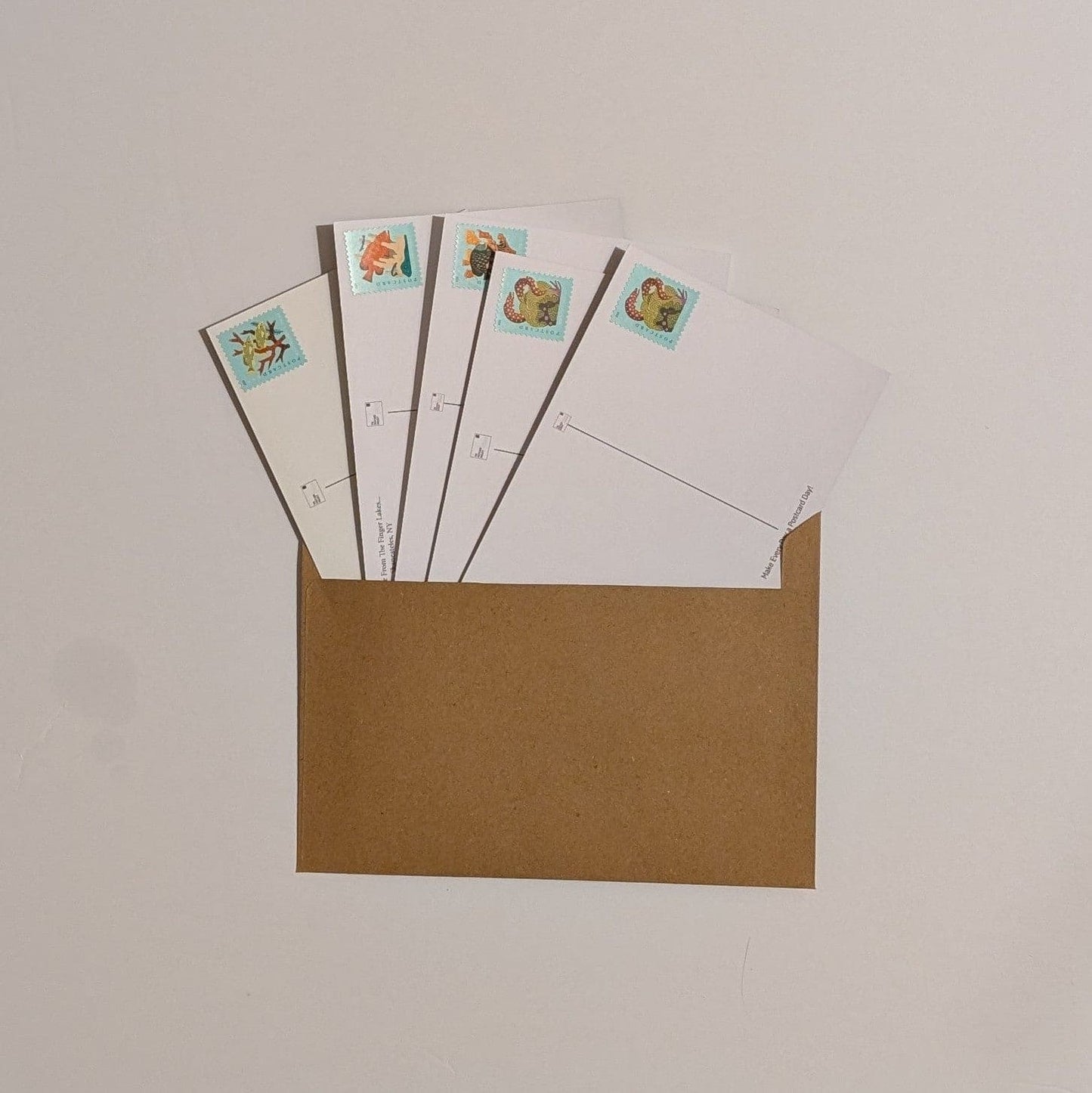 6 MONTH POSTCARD SUBSCRIPTION - STAMPS INCLUDED!